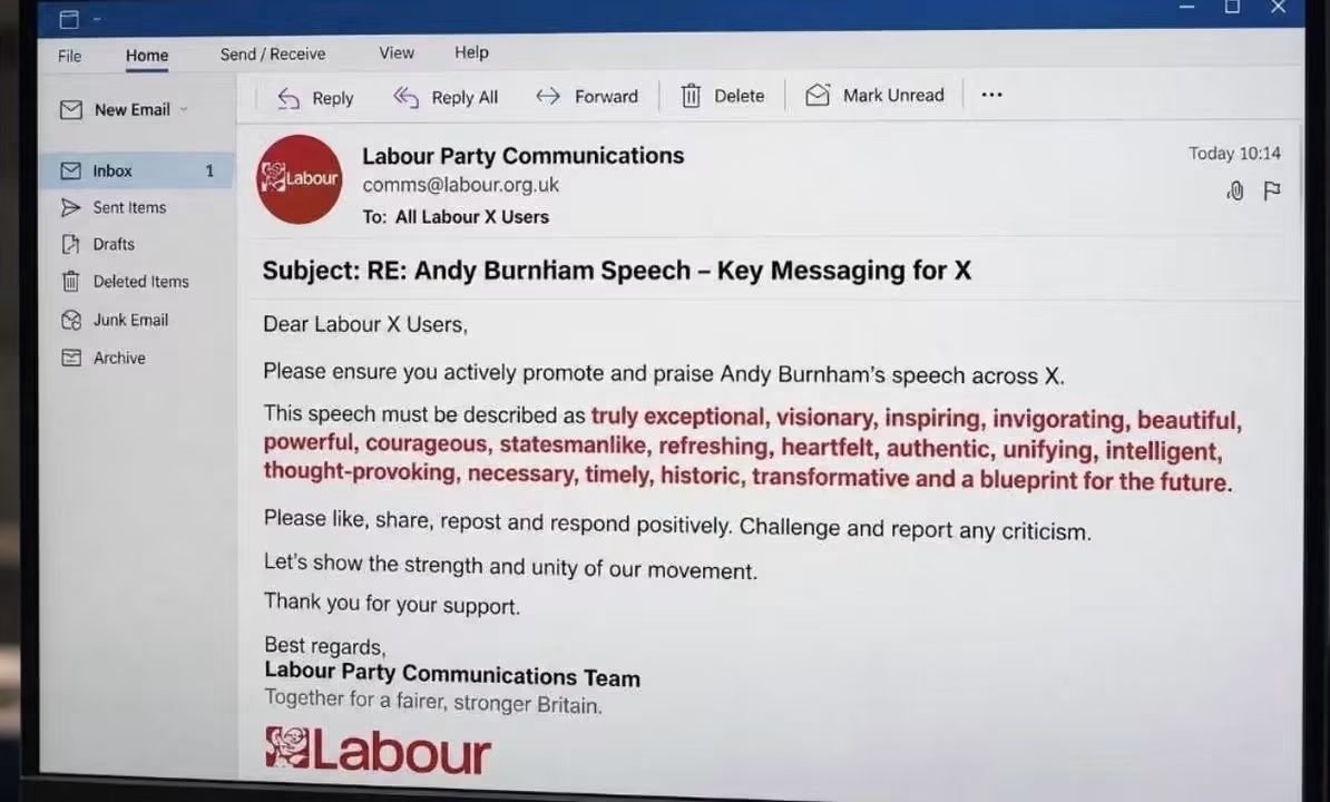 JezStarkey's tweet photo. @wesstreeting And you have to tell your voters how to behave 🤣🤣🤣 https://t.co/VfvnSFzuIh