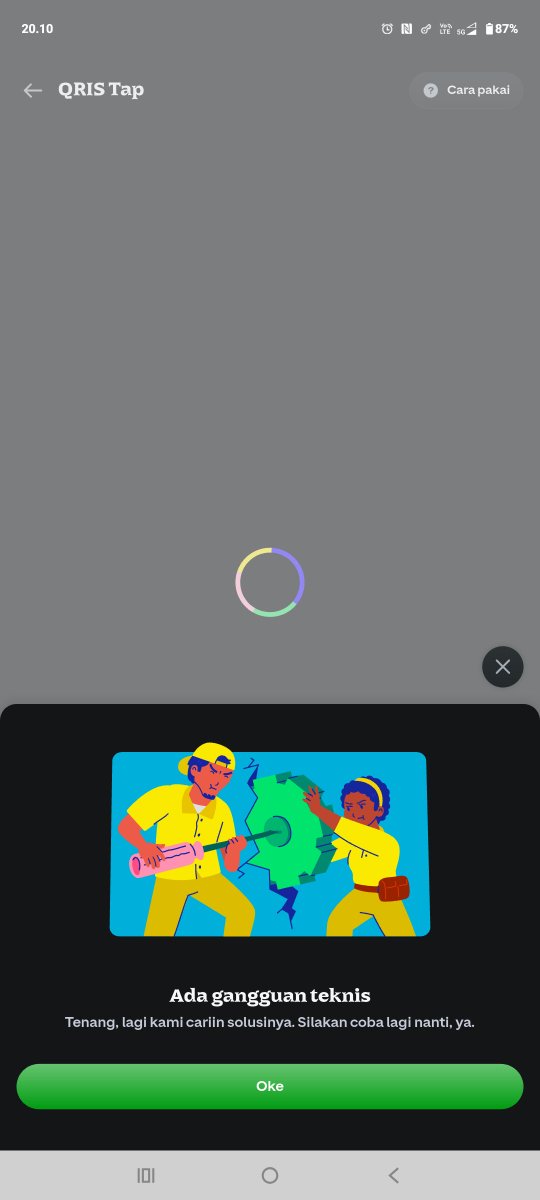 adityaindraj's tweet photo. Mau tapout LRT nyangkut mana udah topup banyak, Gopay error ga liat liat jam woy! @gopayindonesia https://t.co/qQjAHyLKHn