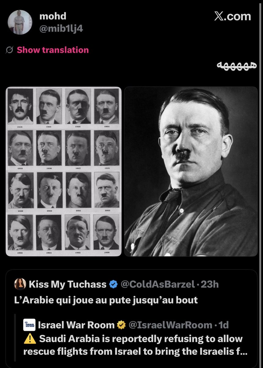 ColdAsBarzel's tweet photo. Ils sont gentils vos amis les saoudiens .. 
depuis hier mes mentions sont remplis de déchets .. ces fdp ne veulent plus me lâcher https://t.co/q8BuVWLagr
