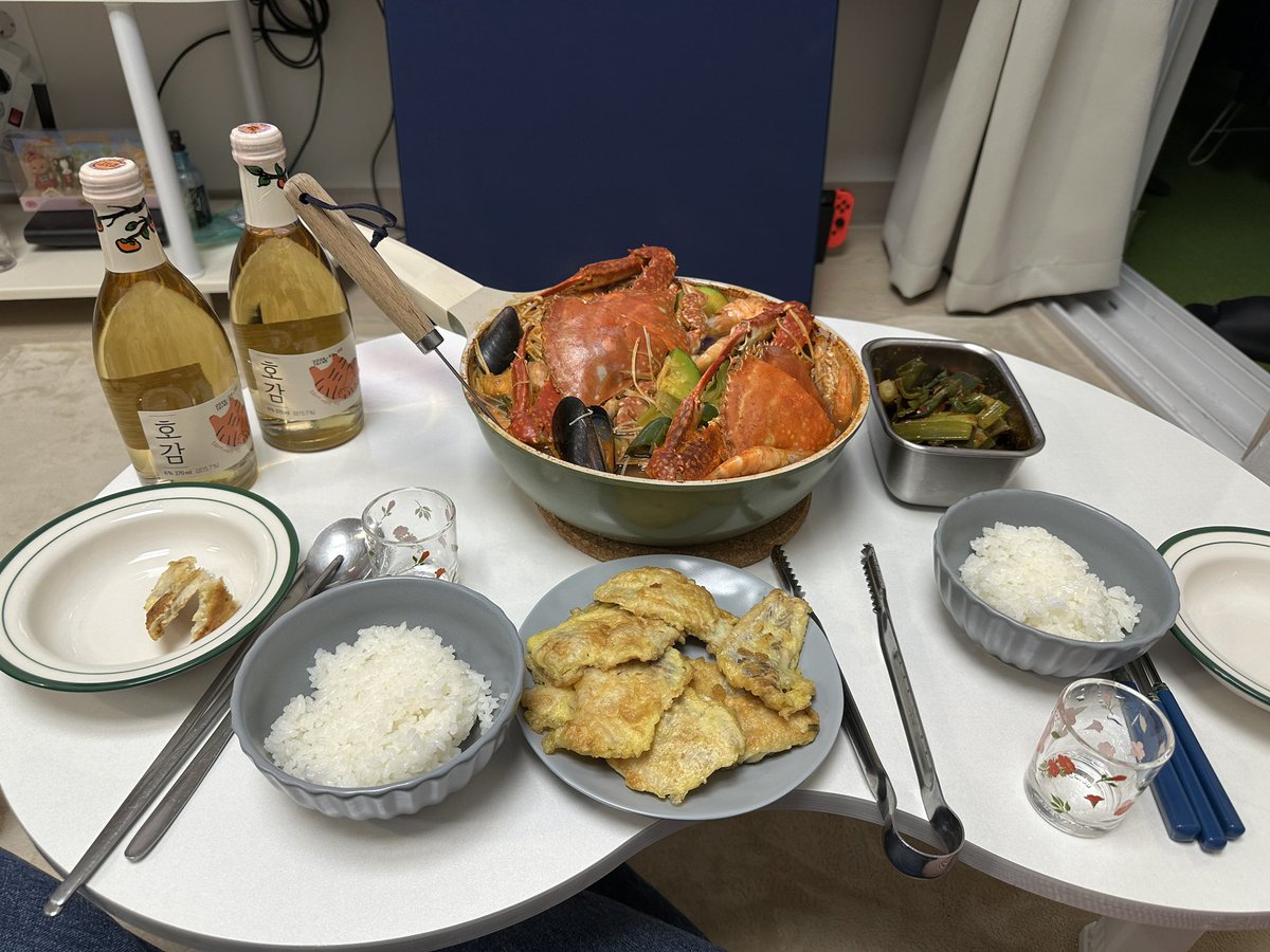 soongkurida's tweet photo. 나 오늘 게쪄는 요리 했다 https://t.co/DJM7OkoiYX