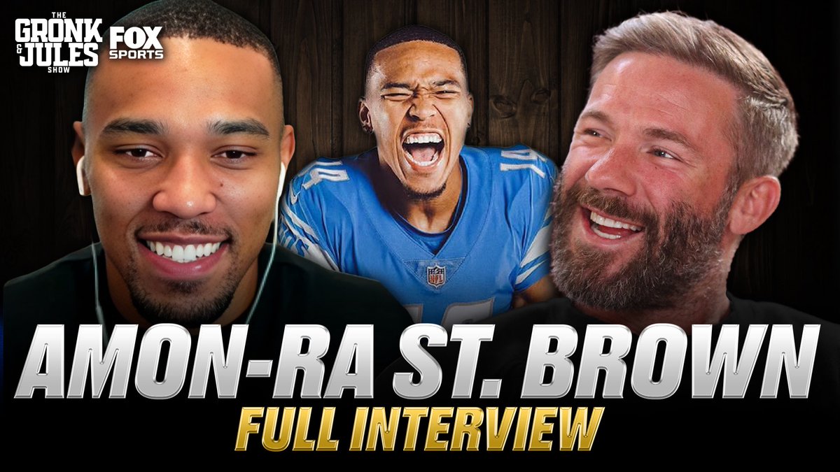 Edelman11's tweet photo. We got a brand new episode out now with @amonra_stbrown 🏈 

We’re talking the @Lions start to the year, his relationship with coach Dan Campbell, the connection he’s built with Jared Goff, and of some of our favorite German food

⬇️ Tune in ⬇️
https://t.co/OLeOaepxa6 https://t.co/20aLv3Oz30