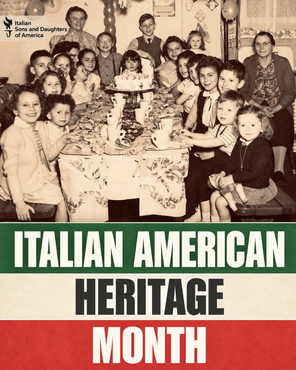 OrderISDA's tweet photo. Our history, our heritage, our pride: October is Italian American Heritage Month. 🇮🇹|🇺🇸 https://t.co/fcKD0qmegF