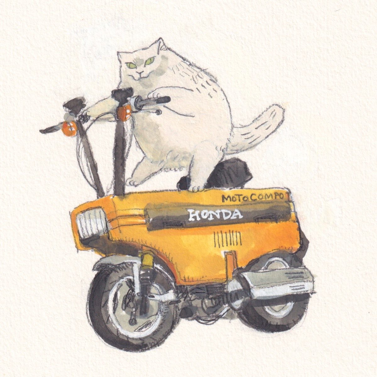 dawning_crow's tweet photo. Motocompo! https://t.co/VlvVZVLgaR
