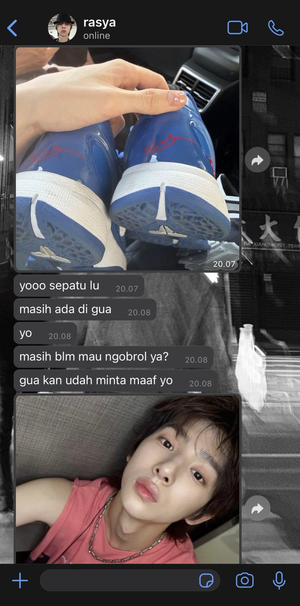 syadeeran's tweet photo. gio udah berantem, seminggu kemudian masih luluh aja ke rasya, dodol emang https://t.co/y3tF5Z0Ihh