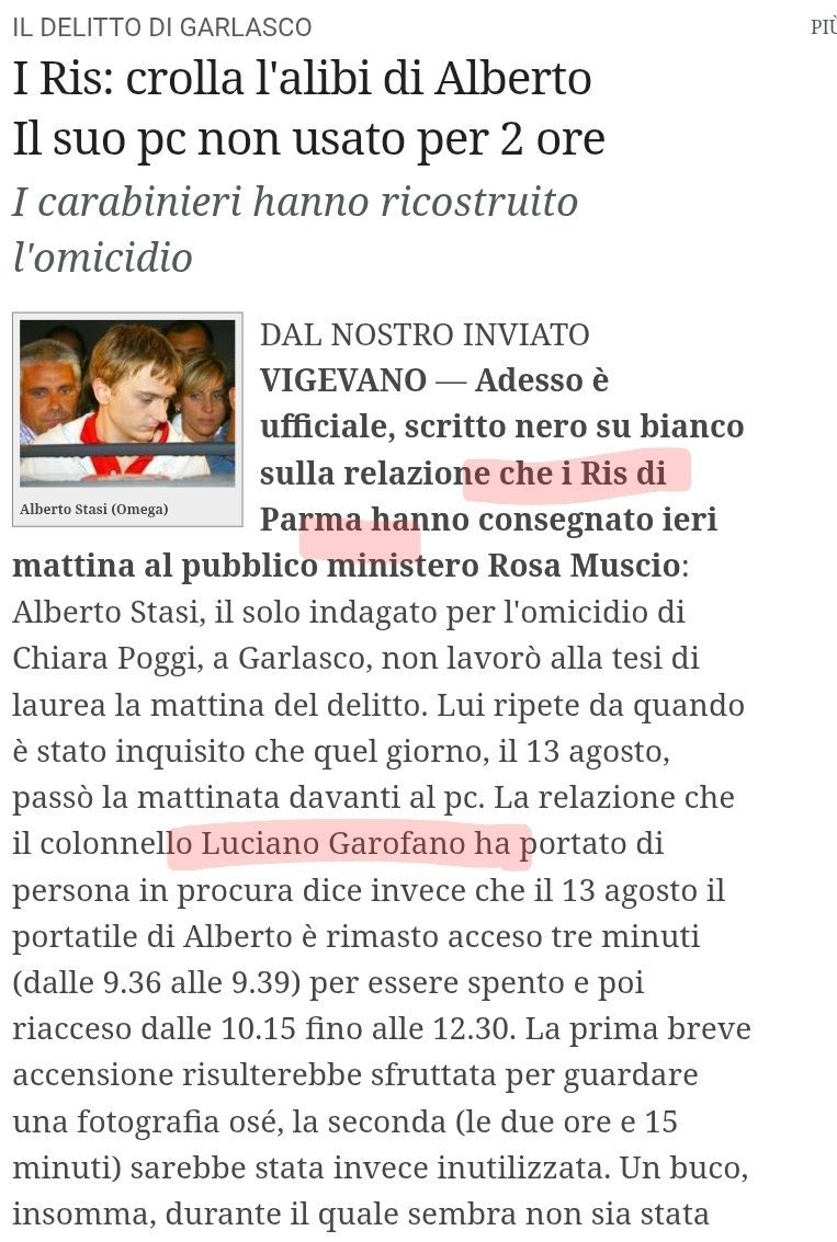 Ultimo_Samurai_'s tweet photo. E a questo sommiamo il DNA che non era sui pedali. Eh sì… stupendo. Tutto perfetto non c’è che dire. #Garofano #Ris #Garlasco #Stasi https://t.co/f5iQ0x5mnH