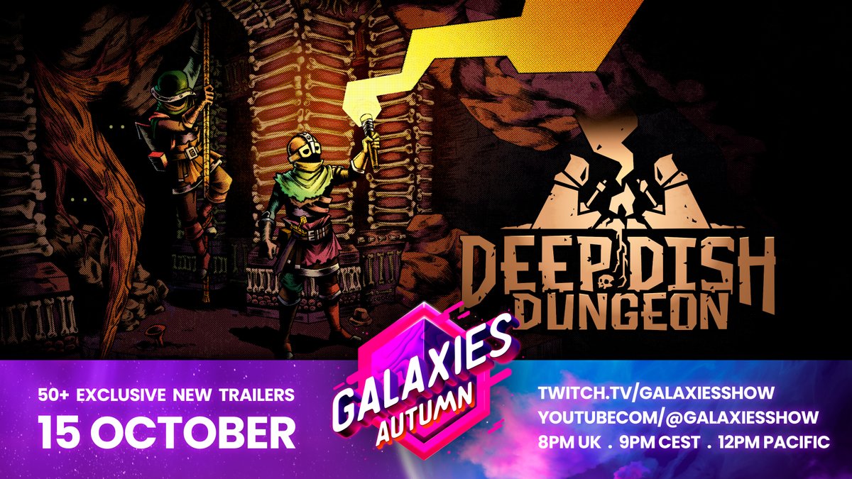 deepdishdungeon's tweet photo. Deep Dish Dungeon is joining the Galaxies Showcase on October 15th!

Stay in the loop: https://t.co/KYLsMX99ti

#GalaxiesShow https://t.co/c2fs14o0CZ