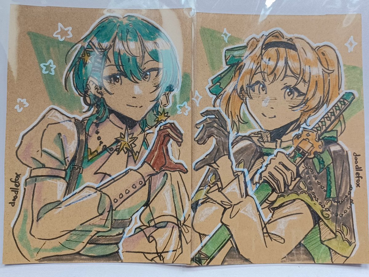 ddb_dino's tweet photo. went to af+ last weekend and got a commision from @doodlefox2 !!!!! theyre drawn so lovely so beautiful thankyouuu😭😭🙏🙏🫶🫶🫶 https://t.co/QzldflOB92