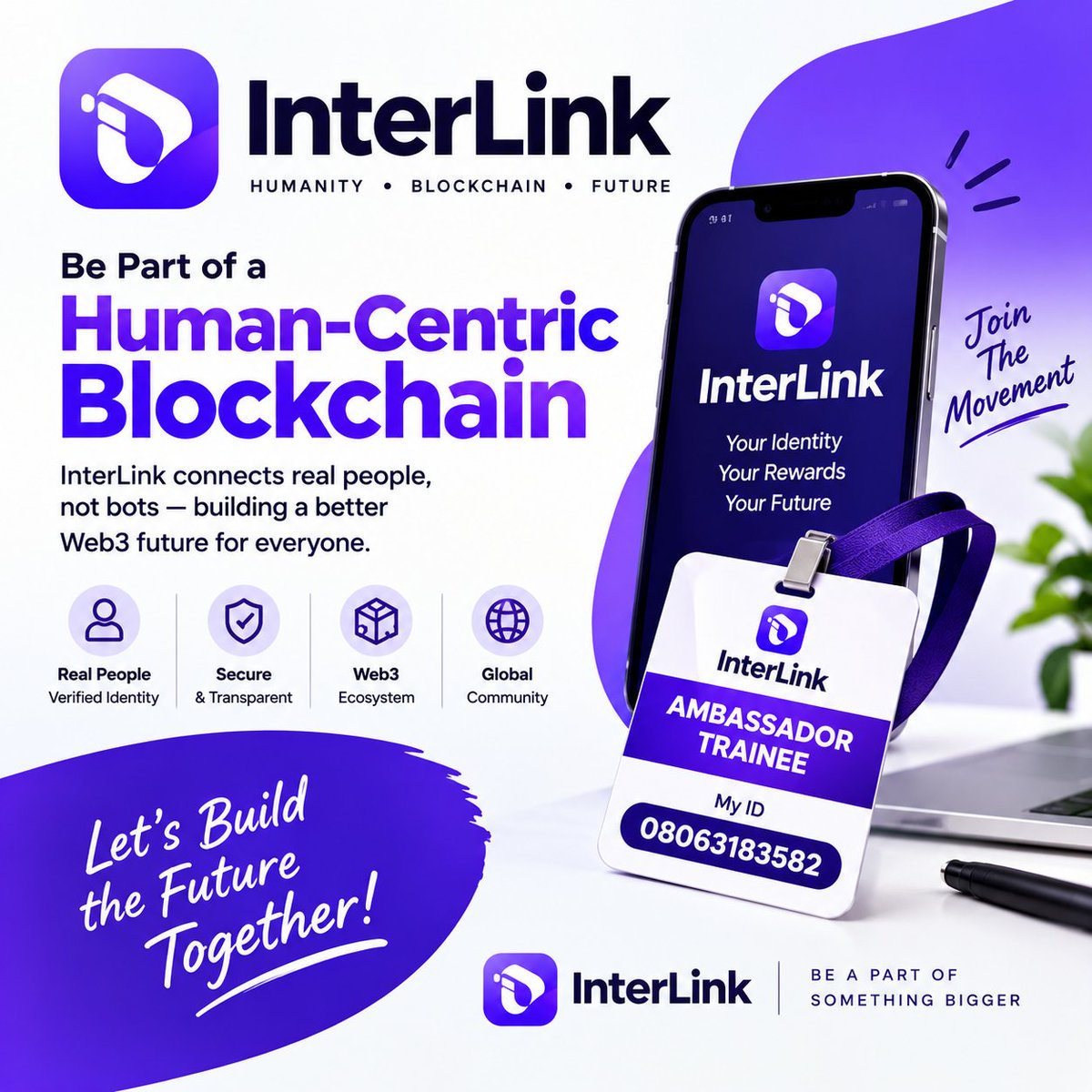 Barrister1982's tweet photo. 🌐 The future of Web3 is built by people.

I’m proud to be an InterLink Ambassador Trainee, sharing knowledge and helping more people discover the InterLink ecosystem.

🔹 Learn. Connect. Build.
🆔 ID: 08063183582

#InterLink #ITL#ITLX#ITLG https://t.co/u2ZIAJcHLY