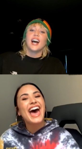 DemiBase_'s tweet photo. Demi: “We grew closer because we saw something in each other; I don’t know if it was on a spiritual level or in our hearts…”
Miley: “Or because we’re definitely gays” https://t.co/7ZT1kDtE3s