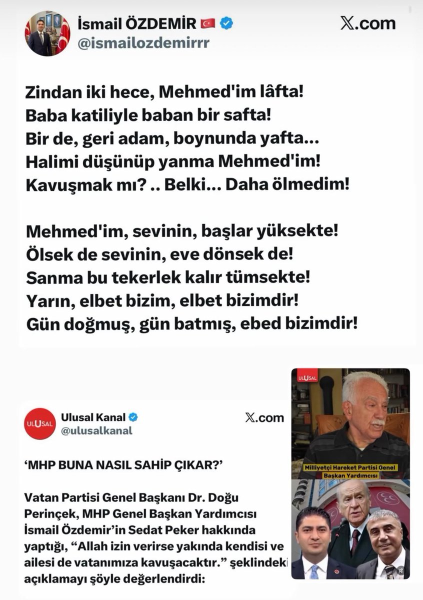 MustafaYaseminC's tweet photo. Çok Şükür Bitecek Bu Hasret..
@sedat_peker #sedatpeker https://t.co/lBIcWoFJS0