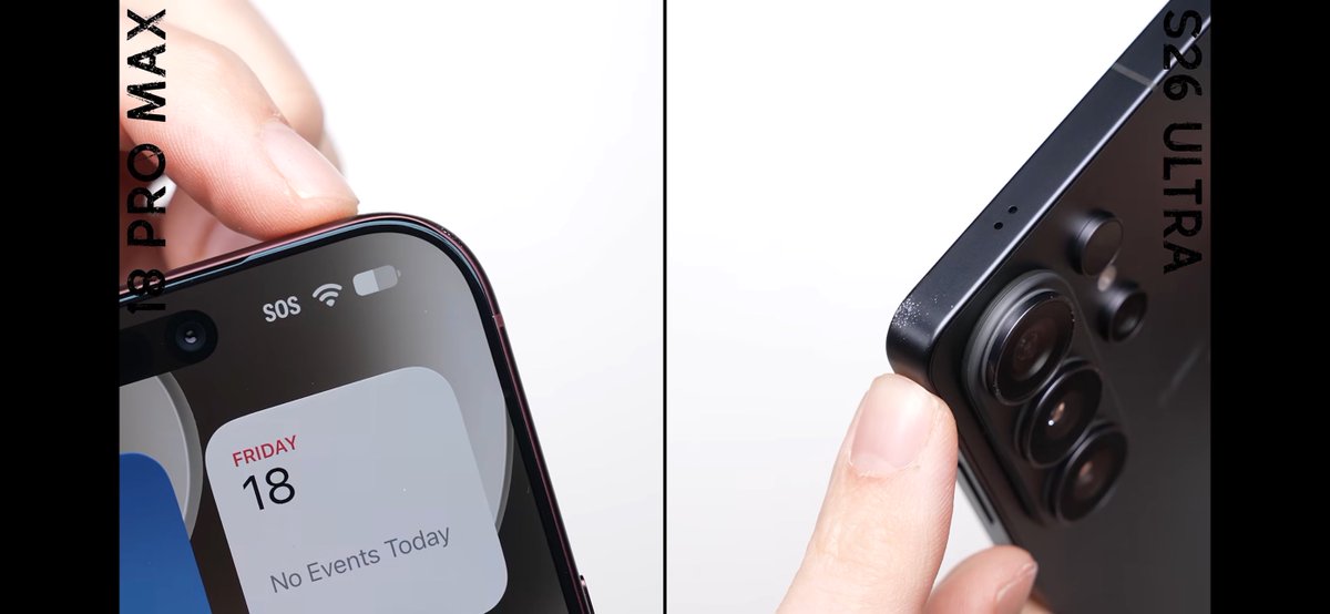 iM4CH3T3's tweet photo. Bro Apple needs to fix that !!!
Literally the only phone on the market getting immediately dented after one corner drop 🤦‍♂️
Samsung is aluminum as well and no dents 🤷‍♂️ https://t.co/vRL7JdBlVR