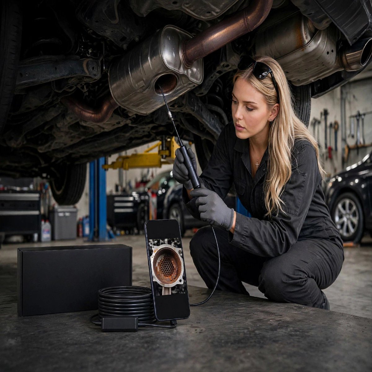 zyra_me1's tweet photo. 🔍 10 Hidden Places Under Your Car Worth Inspecting 🚗
ZYRA InspectPro 5mm Endoscopy Mobile Camera, explore hidden vehicle areas from your smartphone
Inspect before dismantling
Clues before replacing parts
Make maintenance decisions
#ZYRA #ZYRAInspectPro #CarCare #CarInspection https://t.co/LoVdEpjgT4