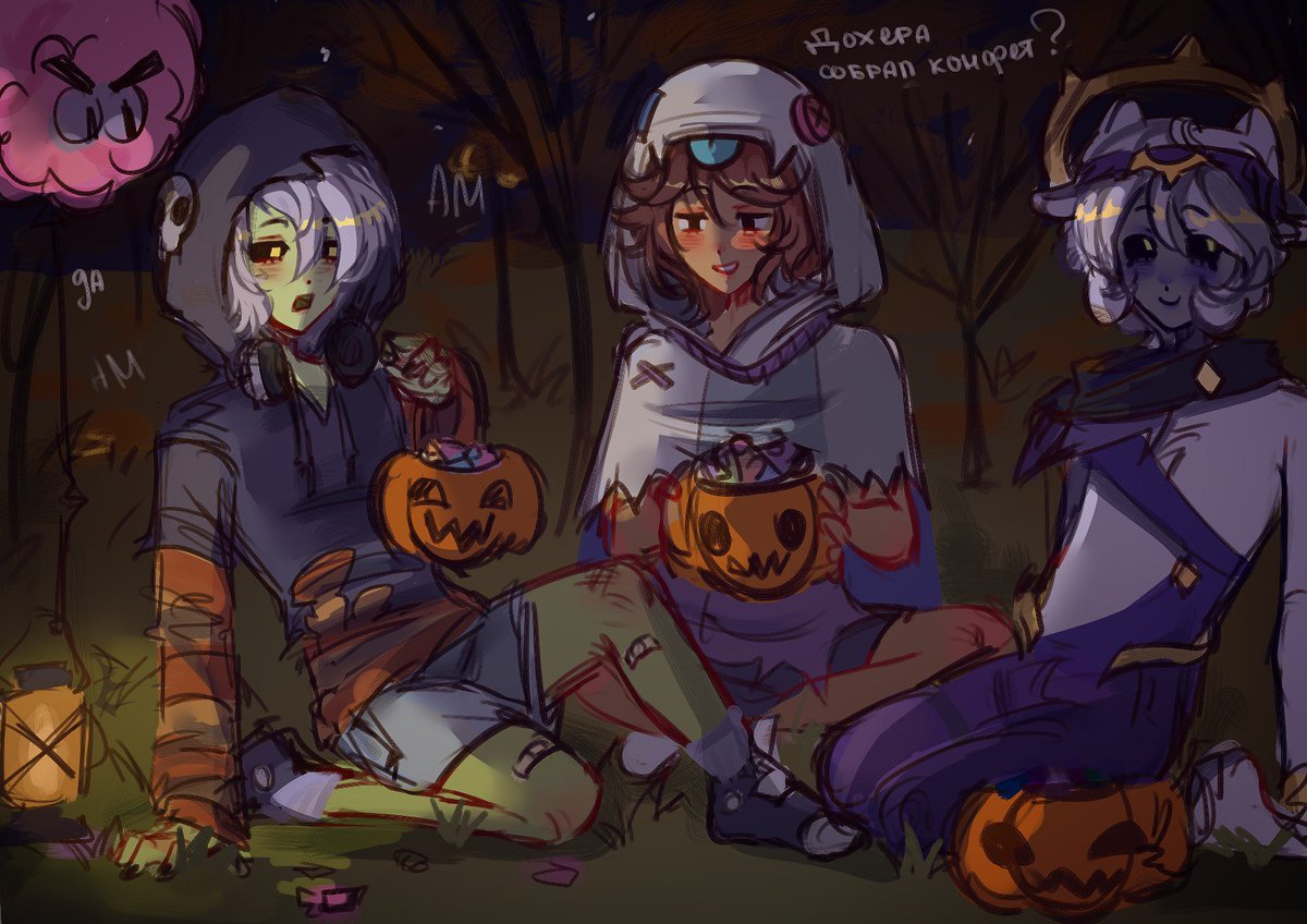 SweetFerrarijjj's tweet photo. скетчик, но зато вайбовый #BrawlStarsArt #Halloween https://t.co/BL4MAapVsK
