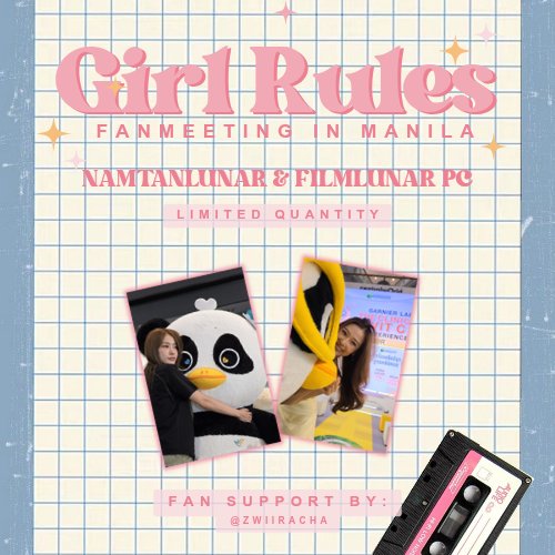 zwiiracha's tweet photo. See you guys sa Saturday!🩷 #GirlRulesFMinManila   

- nag add ako ng candies 🍬  try ko rin lagyan ng biscuits incase na may magutom 😆 (high five para mabigyan)
- ang problema ko lang is paano ko siya ipamimigay sa sobrang mahiyaain ko hahaha

 #NamtanFilm #MilkLove #ViewMim https://t.co/JCOBQiraPe