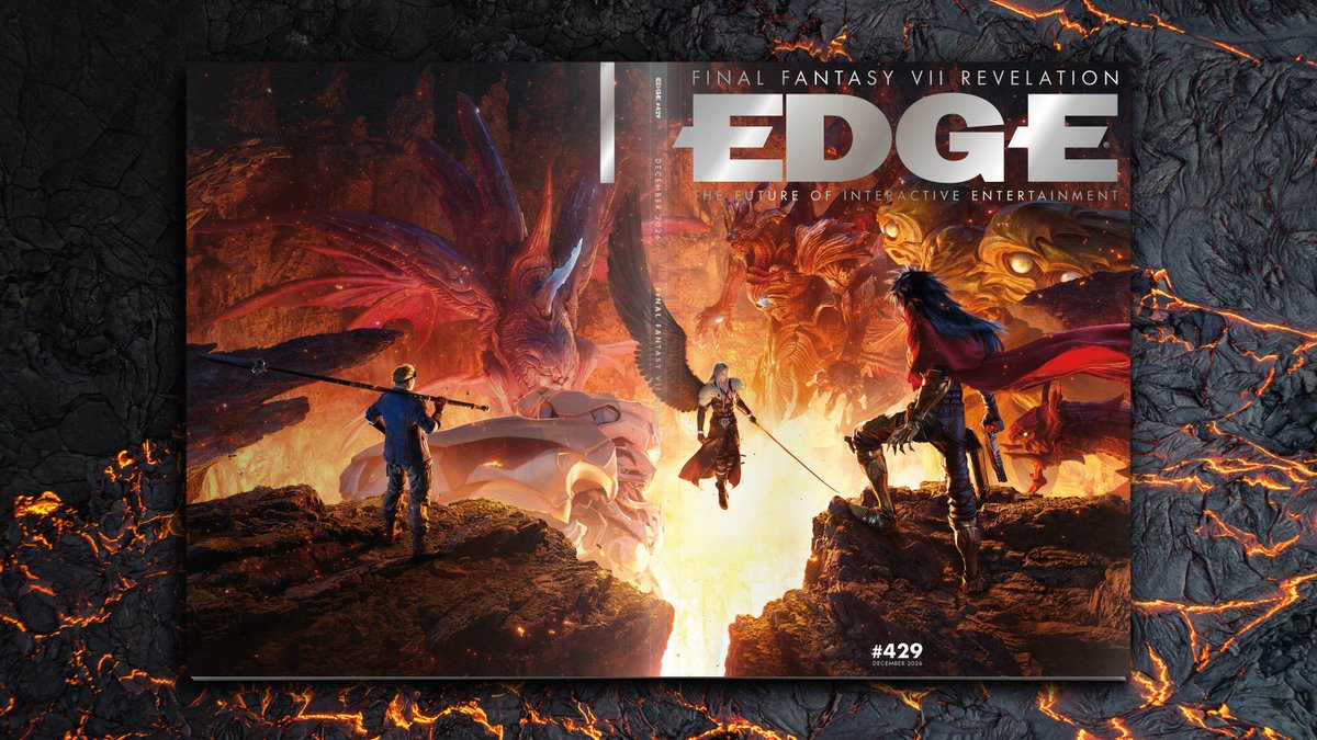 edgeonline's tweet photo. The new edition of Edge is out now, with three distinct wraparound cover designs for subscribers, marking each instalment of the Final Fantasy VII Remake trilogy. Inside, we talk to director Naoki Hamaguchi about bringing everything to an epic conclusion in Revelation. https://t.co/50TnW9DpcG