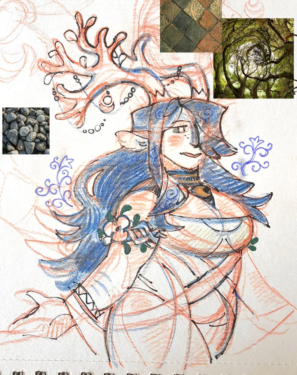 shkatulochkaa's tweet photo. Lauma sketch from uni

Kinda bored. What characters should I draw? 👀

#GenshinImpact #Lauma #Art #Sketch #TraditionalArt https://t.co/mmOzOA9jyq