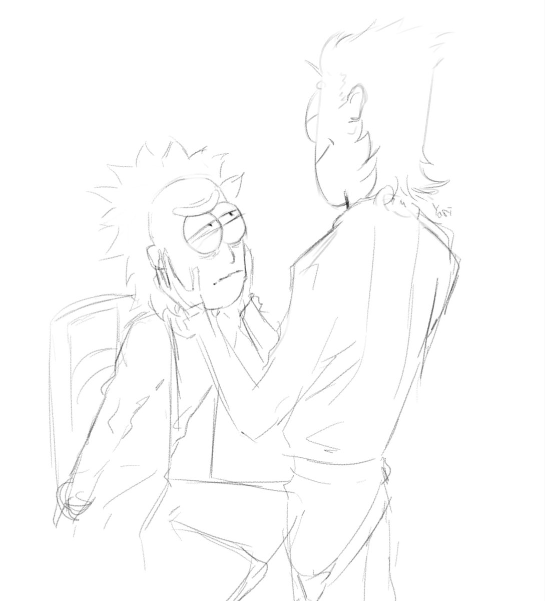 yari_yan4's tweet photo. I don't know if this can be considered peyring 
#rickcest https://t.co/4jkXenf0Ds
