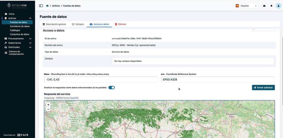 RetechFOR's tweet photo. 🌐🌲 @TheAirInstitute impulsa en #RetechFOR un Espacio de Datos Forestal para conectar y compartir información entre organizaciones, junto con conectores y Data Apps para integrar y explotar esos datos.

🔗 https://t.co/EtXEgXWhmo
🔗 https://t.co/EtXEgXWhmo https://t.co/TeP0tktSo9
