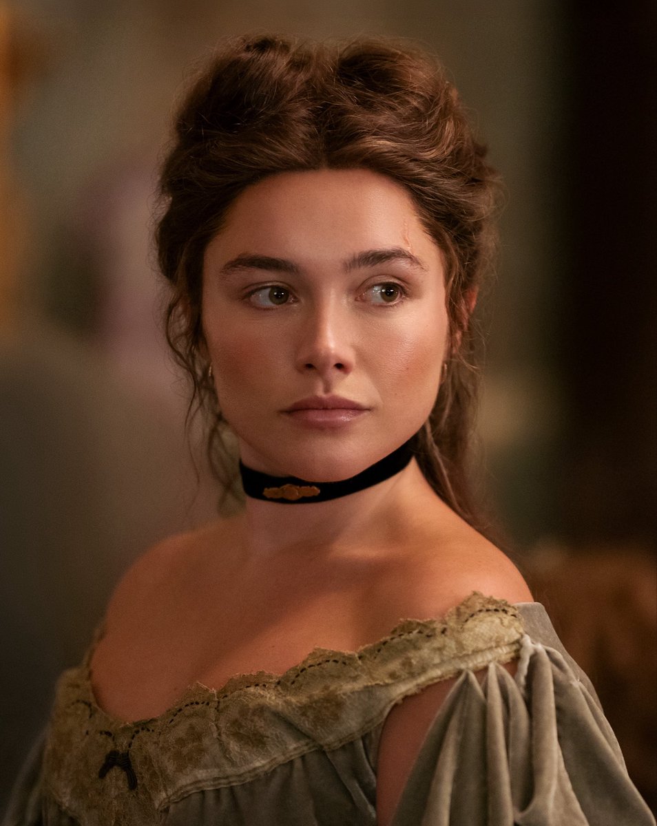 FilmUpdates's tweet photo. Following the series release, Florence Pugh is being lauded for her work in ‘EAST OF EDEN.’

“The Oscar nominee is exhilarating as Cathy, who is as coarse as sandpaper and yet as alluringly drawn as any character on TV in recent years — It’s Pugh’s best performance to date.” https://t.co/1jd8tQOYgB