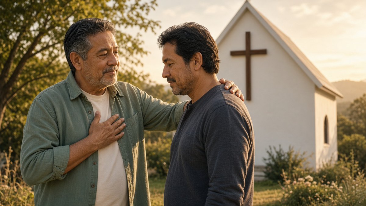 RevJuanMPerez's tweet photo. You don't have to have it all figured out before you come to God. He welcomes unfinished people—confused, tired, still hoping. If today feels uncertain, you're still welcome here. https://t.co/N4cGONd6qd