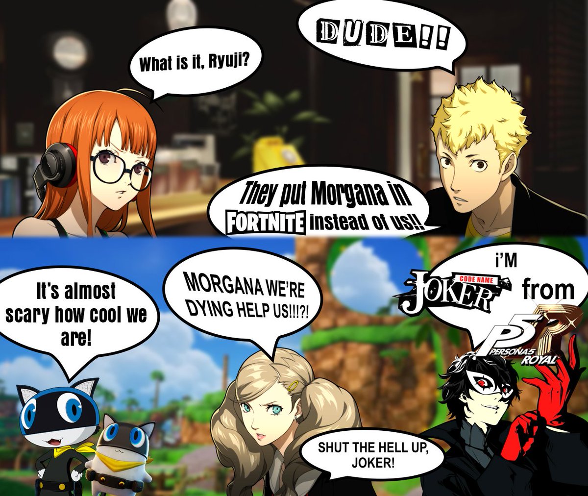 GenTeddie23's tweet photo. So Joker might meet Freddy Fazbear in da Fort.
Also I made some bs. https://t.co/Vw9a1u4NTJ