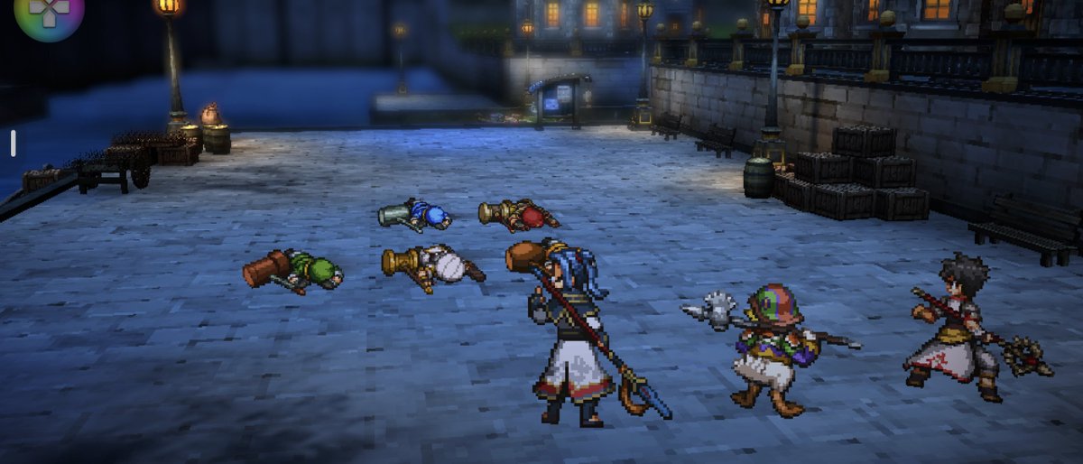 aaanemoneee's tweet photo. 鍛冶おじ5人衆プラチナ撃破！
魔法キャラ全然育ててなくて相手のweekつけないから物理Resistない殴る奴らでとりあえず固めてみた✌ https://t.co/NSyCAiJZpp