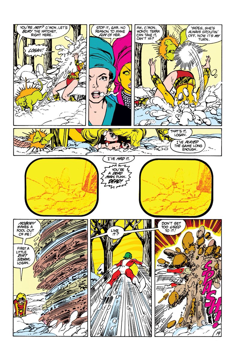 lezbannes's tweet photo. The issue in which Garfield sexually assaults Tara repeatedly and then everyone gets surprised when she has a panic attack and beats the dogshit out of him https://t.co/hrGFKapA1i