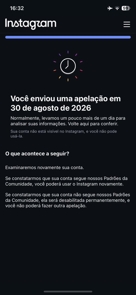 alexia_silva40's tweet photo. O Instagram tá derrubando a conta de todo mundo🥲 https://t.co/cKSsuCGEQn