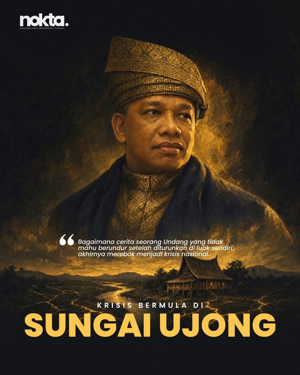NoktaOfficialMy's tweet photo. KRISIS BERMULA DI SUNGAI UJONG

Kami dedah isu krisis adat di N9 ini selepas geram dgn ayat, "Kau tak faham adat, tak payah masuk campur."

Tapi bila tengok hujah mereka, nampak lagi tak faham adat.

Lebih 40 episod telah kami ulas, ini 12 yg utama menjawab krisis di N9 ini. https://t.co/GST6VOmzj0