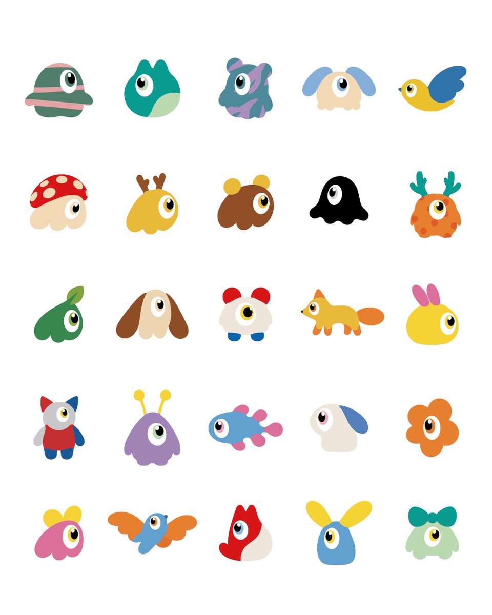 COMMONs_ORG's tweet photo. 【あなたの「推し」を教えてください！】
展覧会に来てくださった皆さんにお願いです！
会場にいる、たくさんの「せかいたち」。
みなさんは、どの子が気になりましたか？
ぜひ、あなたの「推し」を教えてください！

① 会場の生き物たちの中から「推し」を見つける
② 写真と一緒に、好きな理由をひとこと
③「#HELLOWORLDs」をつけて投稿！

かたちが好き。
色が好き。
表情がなんだか気になる。
理由はわからないけど、なぜか目が離せない。
どんな理由でも大歓迎です。
みなさんの「推し」と、その子の好きなところを、ぜひみんなに紹介してください。

もしかしたら、たくさんの人に愛された子には、
いつか名前がついたり、物語が生まれたり、
グッズになったりするかも……？
あなたの「推し」が、この先の世界��つくっていくかもしれません。
#HELLOWORLDs