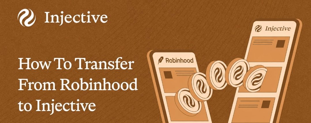 RayanOnchain's tweet photo. $INJ just got a much easier path from Robinhood to the @injective network.

Robinhood US now supports native $INJ transfers, so users can buy $INJ with USD and send it directly to a self-custody wallet on Injective.

> No bridge.
> No wrapped token.
> Just native INJ moving from Robinhood to Injective.

The guide recommends Keplr for the direct route because it shows the native Injective address starting with "inj".

The work is simple - Buy $INJ on Robinhood → copy your "inj" address → send $INJ → confirm the transaction in Keplr or InjScan.

Robinhood lists one confirmation for $INJ deposits, with an estimated network time of about one second, although account checks and funding holds can take longer.

Once $INJ reaches self-custody, it is no longer sitting only inside an exchange account.

You can connect it to Injective Hub for staking, governance and onchain apps, using the same native asset that powers the network.

That creates a much cleaner path - Robinhood → native $INJ → self-custody → Injective.

For a finance-focused chain, making that journey this simple matters.

$INJ is becoming easier to buy, easier to move, and easier to take directly into the Injective ecosystem.