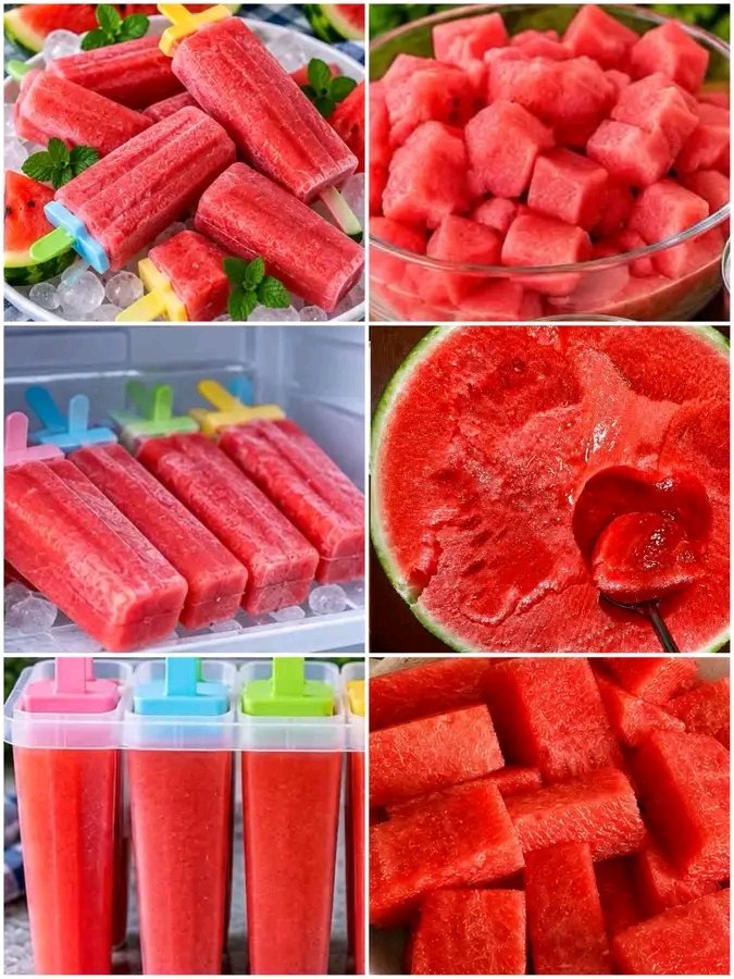 ReponseAgronomy's tweet photo. Value addition in action: Processed watermelon — popsicles, fresh cubes and juice. Natural, nutritious and market-ready. Reducing post-harvest loss, increasing farmer income. 
Which one would you try? #ValueAddition #ReponseAgronomy https://t.co/WA5veAPpaL