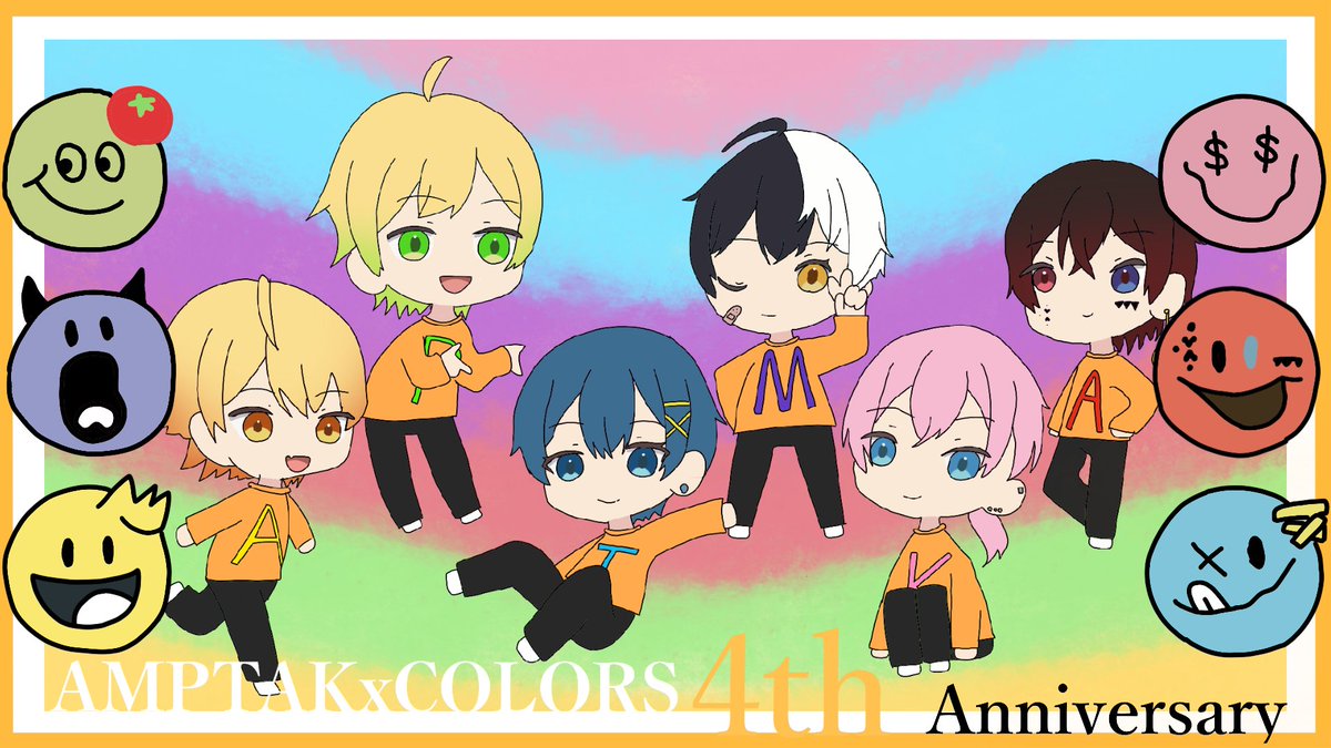 Honononn_0106's tweet photo. AMPTAKxCOLORS 4th Anniversary

4周年おめでとうございます✨

 #AMPTAK4周年 https://t.co/Fg0wBY7Tit