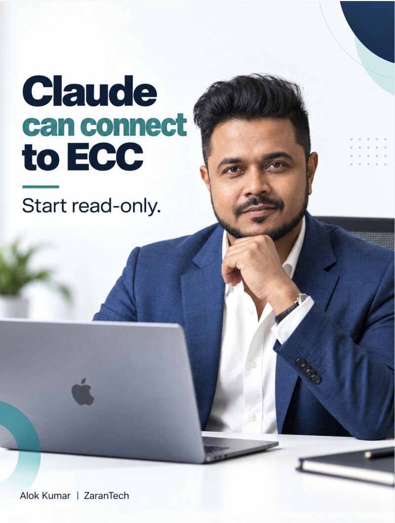 AlokKumar286's tweet photo. Claude + SAP ECC 🤖
Start with read-only ABAP analysis:
→ Explain code
→ Find dead code
→ Generate docs
→ Suggest tests
Then add MCP, APIs, and automation with proper governance.
AI capability should grow with control.
#SAP #ABAP #ClaudeAI #MCP #SAPAI https://t.co/HvXmgxgQP5