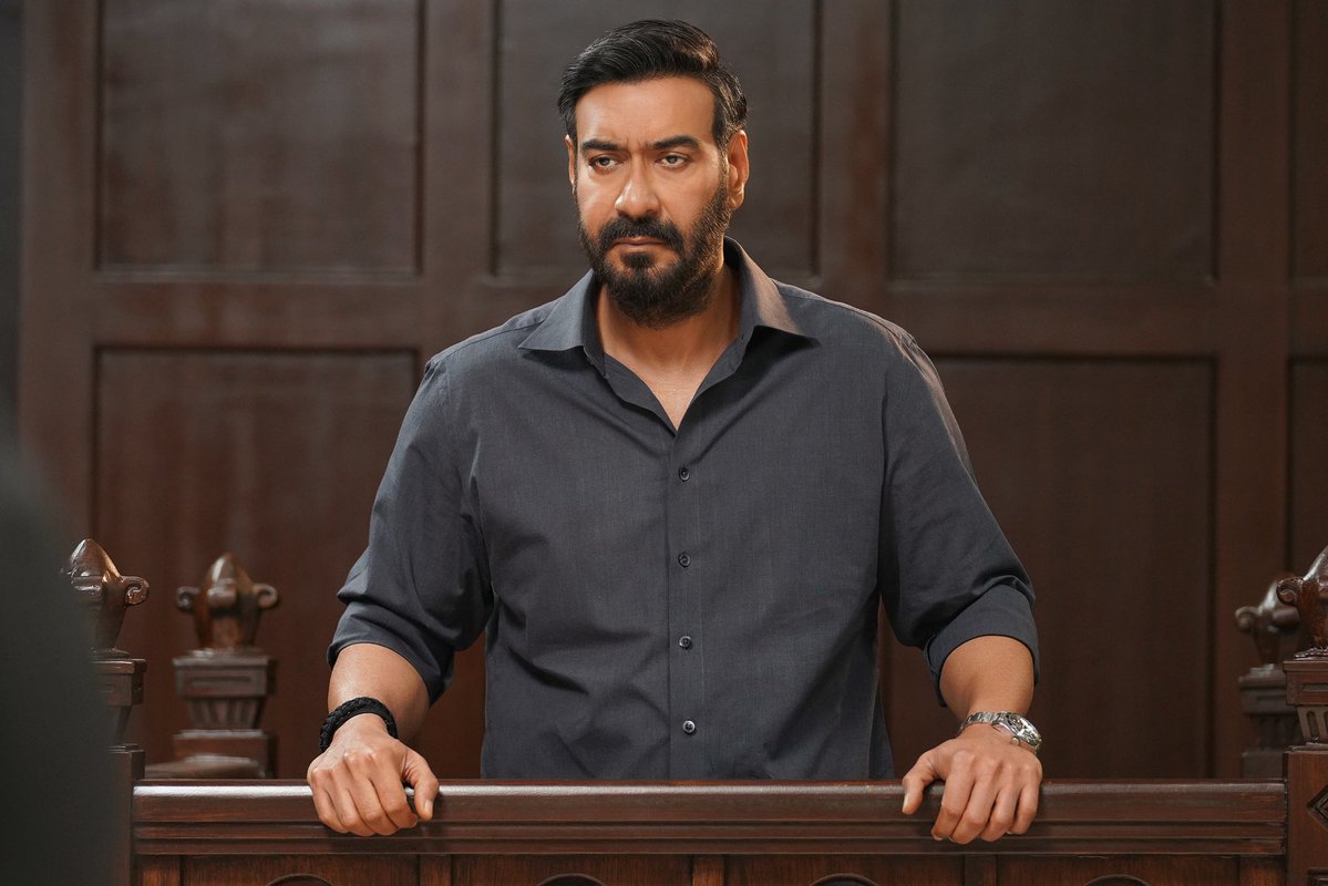 taran_adarsh's tweet photo. Watched #DrishyamTheConclusion this afternoon… BRILLIANT... Even better than Part 2 – gripping, powerful, and thoroughly entertaining... BOXOFFICE TSUNAMI is loading! 
#Drishyam | #Drishyam2 | #Drishyam3 | #AjayDevgn https://t.co/lmgU0hMlQq