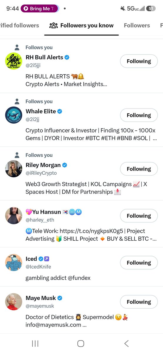 Robonyx777's tweet photo. Shib and maye both follow $CALI Official page that right there should tell you something https://t.co/zvStYrPzwh
