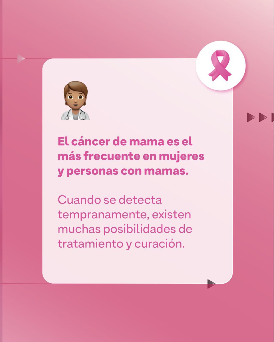 SoleFernandezLP's tweet photo. 🩷Octubre es el Mes de Concientización y Prevención del Cáncer de Mama, y es importante que vos sepas: https://t.co/X8ORIAB6Vx