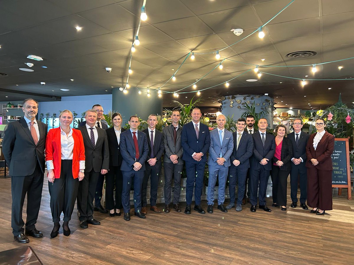 Eurogendfor's tweet photo. #EUROGENDFOR Financial Board in Paris, 29-30 Sept: aligning priorities, strengthening cooperation. 🇪🇺 https://t.co/2DNJwYETji