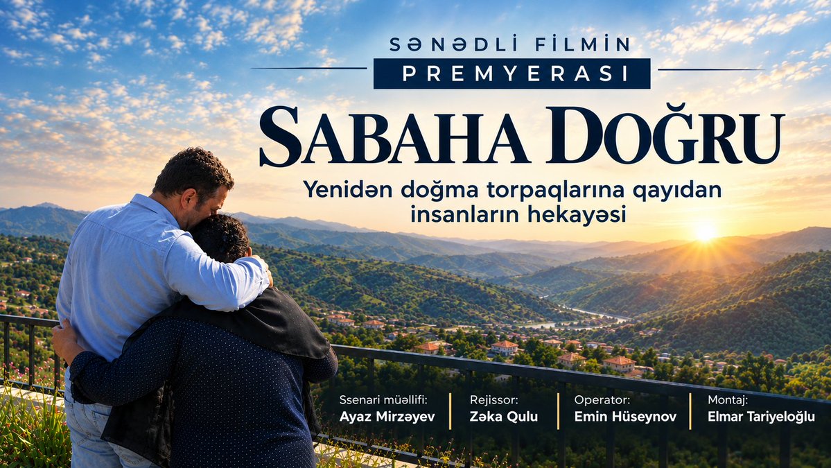 AzJournalistNet's tweet photo. @AzJournalistNet tərəfindən #Qarabağ və #ŞərqiZəngəzur-da aparılan bərpa-quruculuq işləri və #BöyükQayıdış prosesinə həsr olunmuş #Sabahadoğru sənədli filminin #CineMastercard kinoteatrında təqdimatı keçirilib. https://t.co/lR64jKWqwM