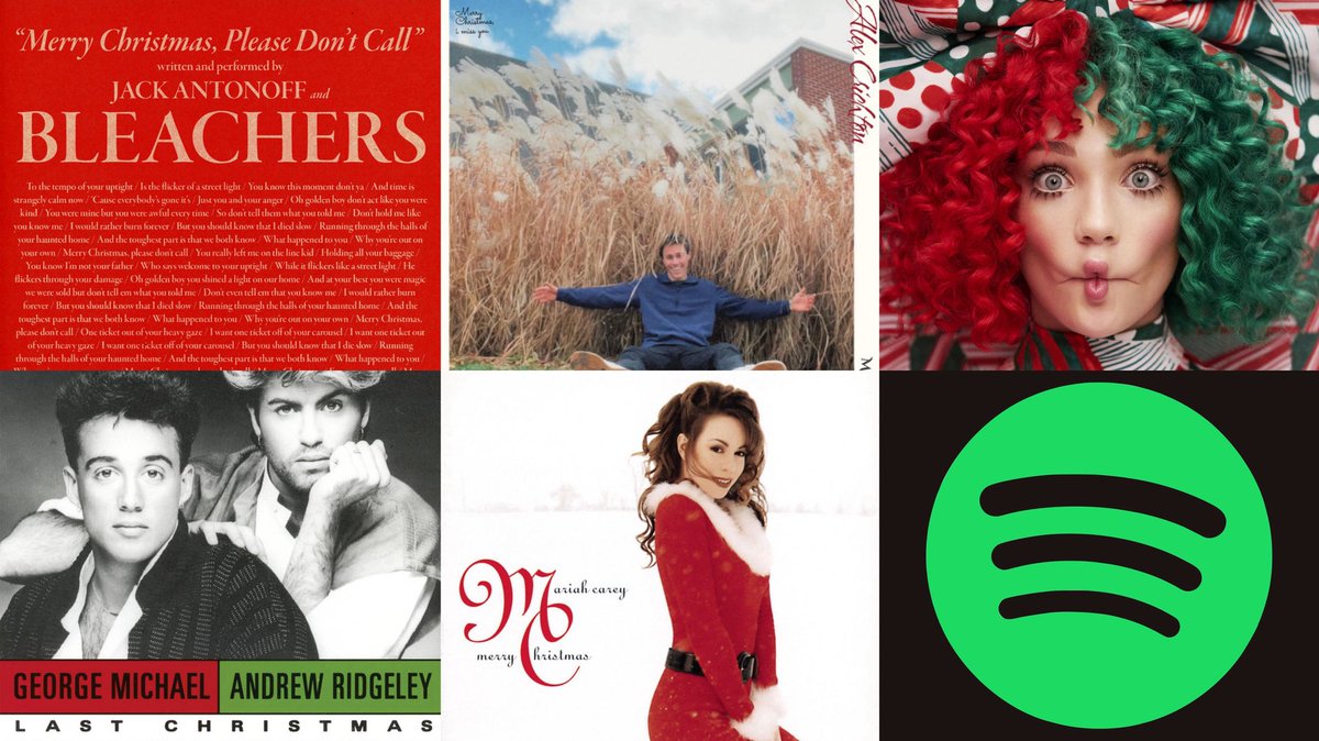 PopBase's tweet photo. Spotify reports an increase in streams for Christmas music, unveiling the platform’s Top 5 most-streamed holiday songs of 2026 (so far):

#1. Merry Christmas, Please Don’t Call
#2. Merry Christmas, i miss you
#3. Snowman
#4. Last Christmas
#5. All I Want For Christmas Is You https://t.co/y2wTfDoP3t