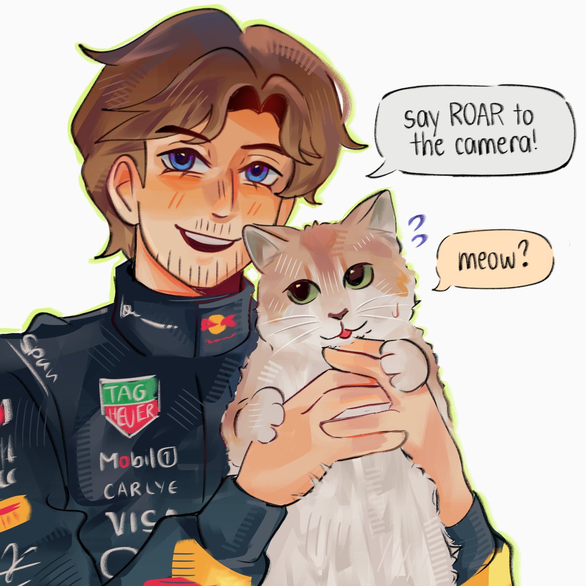 chyuuix's tweet photo. Max unleashes the lion https://t.co/fta61kQTdj