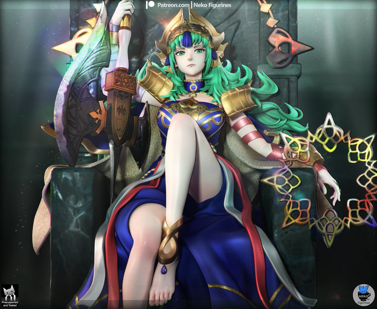 NekoFigurines's tweet photo. Sothis figure now released for 3D Printing 💎 

#FEFW #FireEmblem #FE万紫千紅 https://t.co/Q8ax9lt34D