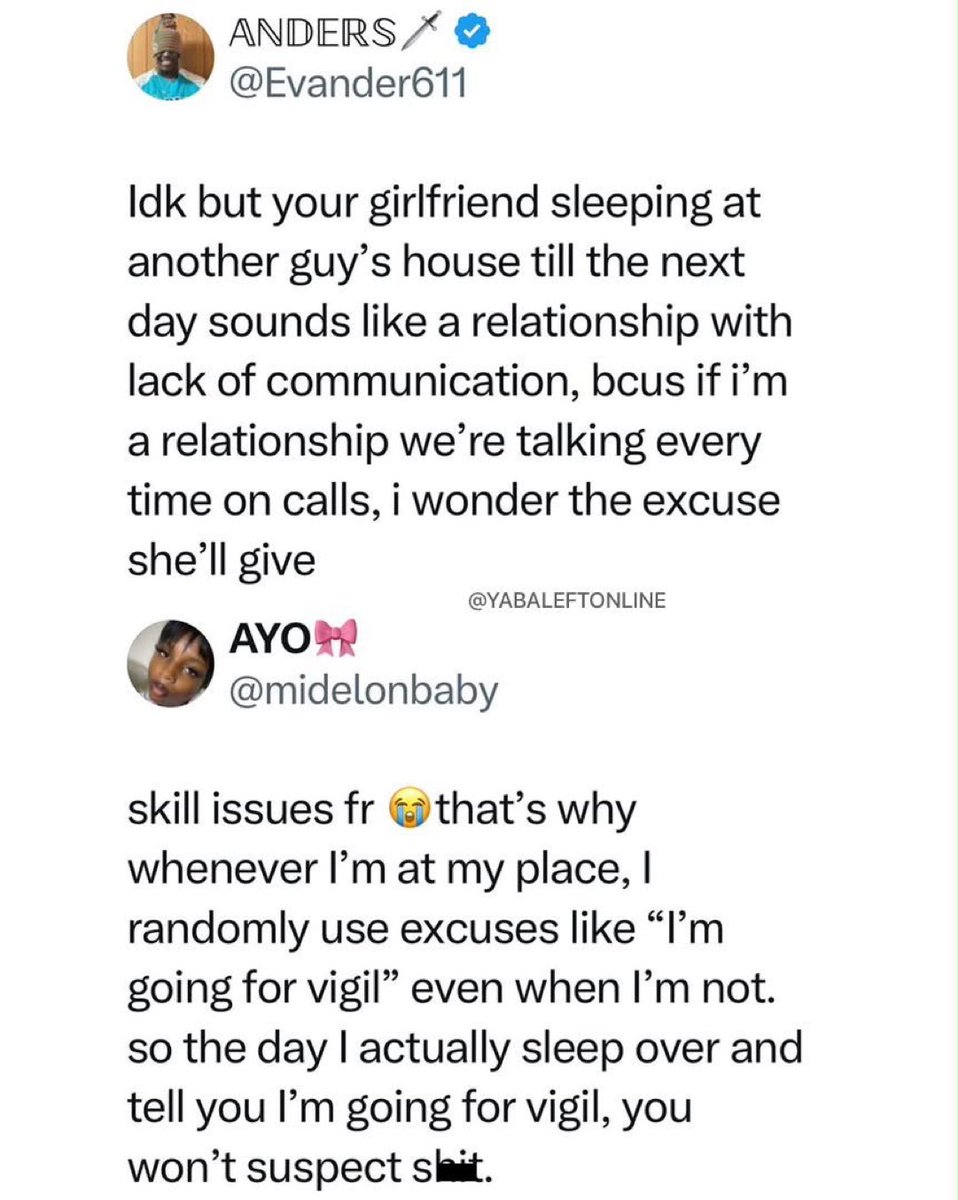 adedynah's tweet photo. Women cheat a lot, they just cover their tracks. Ayo opened one of their secrets freely https://t.co/AciNeuznCd