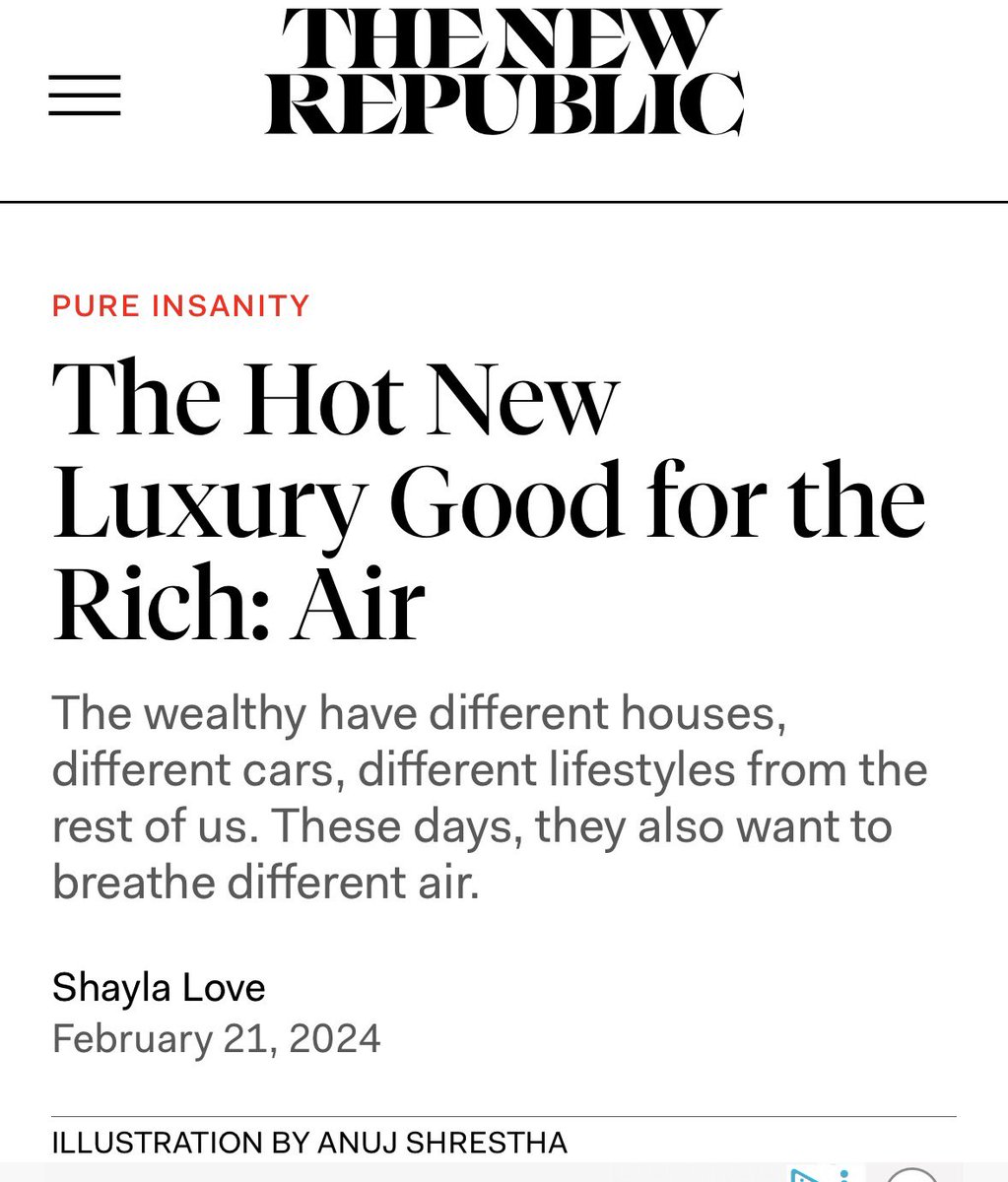 yogastephy's tweet photo. Clean air for the rich! Do they have OCD? Of course not, only middle class and lower class people who are airborne aware have OCD if they are still masking and using hepa filters to clean the air! When the rich do it, it’s something different. For them, their mitigations during https://t.co/78DgIy2vNK