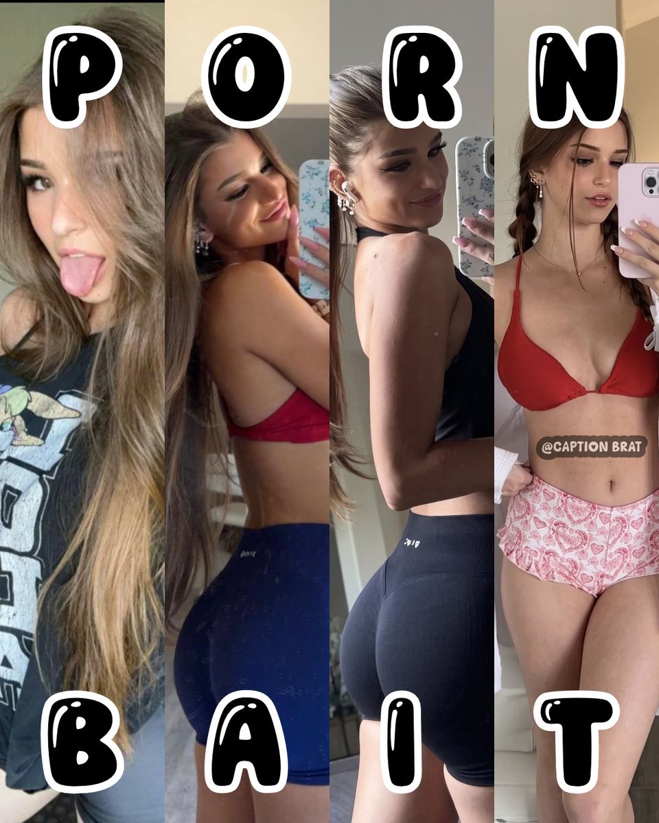 CaptionBrat's tweet photo. Goon Girl Alphabet Day 2 - Brooke Monk

A body built for cock, a set of holes to drain you dry.
Cover her in cum and give porn the star it deserves.

#brooke #simp #loser #BratCaption #caption #brookemonk #edit https://t.co/c81cm8Lkch