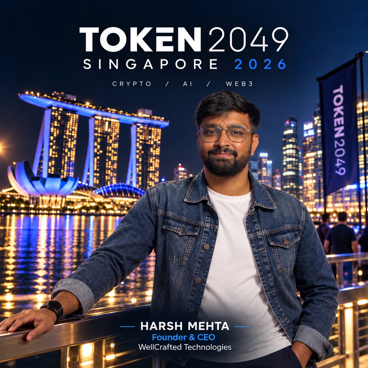 WellcraftedTech's tweet photo. 4 days to Singapore.

We’ve done the version where we talked to everyone and came home with nothing.

This time, a shorter list on purpose: founders with a tech build stuck, Web3/AI teams who need real software around the idea.

Oct 5–11 in Singapore

👉 https://t.co/NJxKFpH67n https://t.co/M4CkhxnpOh