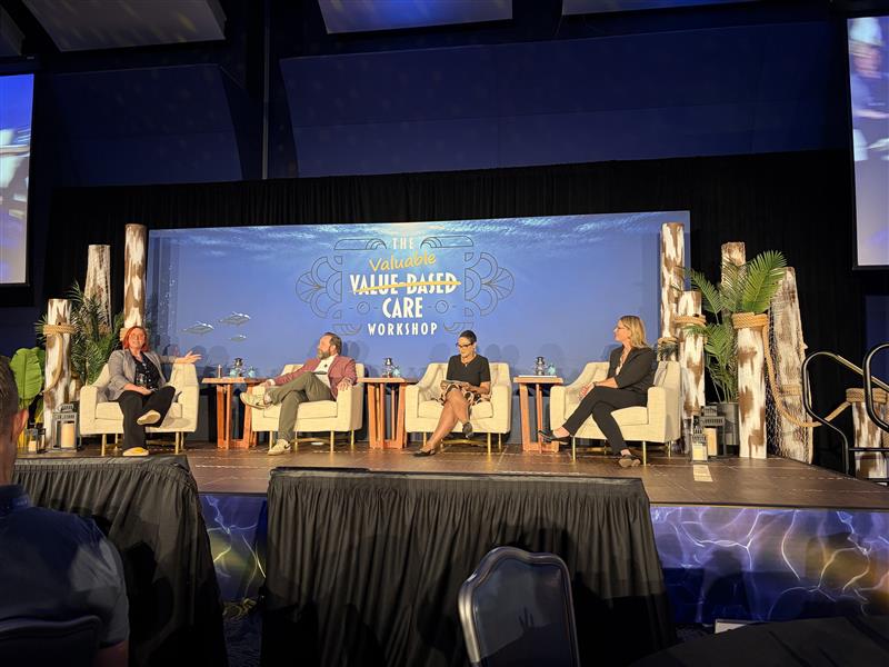 PointClickCare's tweet photo. Great conversations at The Valuable Care Workshop in Atlanta last week. Proud to host a panel featuring @BrookdaleLiving, @TheSpringsLivin, and Ascent Living Communities on their value-based care journeys.
#VBCWorkshop2026 #SeniorLiving #ValueBasedCare #PointClickCare https://t.co/v75kMYVLCh
