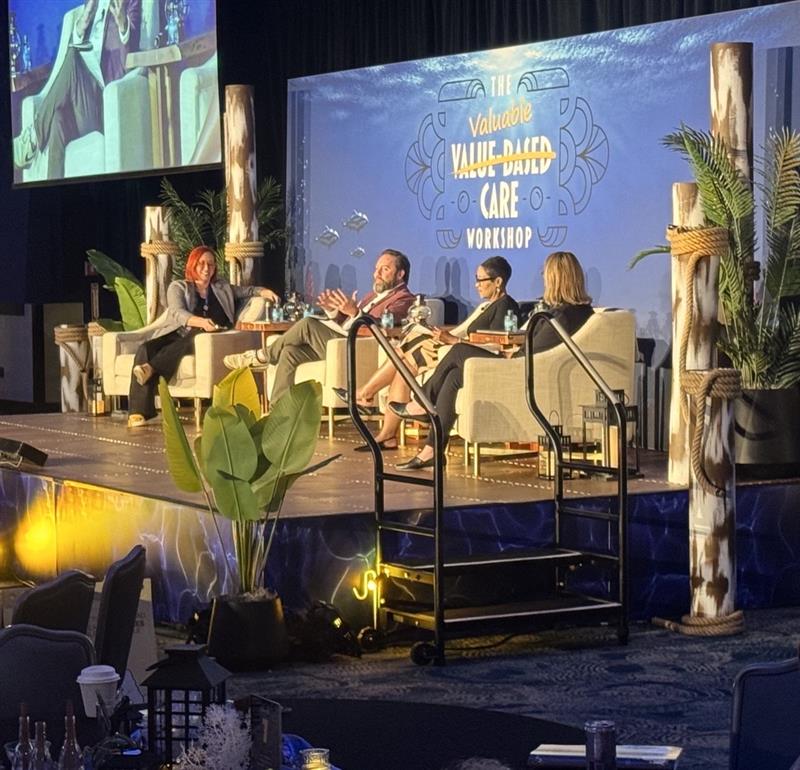 PointClickCare's tweet photo. Great conversations at The Valuable Care Workshop in Atlanta last week. Proud to host a panel featuring @BrookdaleLiving, @TheSpringsLivin, and Ascent Living Communities on their value-based care journeys.
#VBCWorkshop2026 #SeniorLiving #ValueBasedCare #PointClickCare https://t.co/v75kMYVLCh