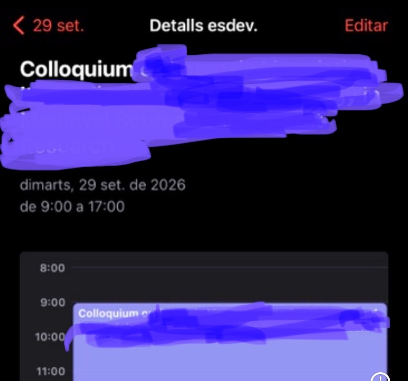 CristinaCaJoyas's tweet photo. Sometimes, getting an outside perspective on your own research from a colleague is simply the best way to realise that your approach can be taken much further.
I can’t wait to get properly started!
#ConventosDelReinoDeValencia
#Colloquio
#Research
#Plataforma
#Forensic
#UA♥️🔥♥️ https://t.co/F3P9bnNHhW