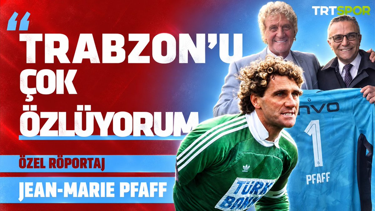 trtspor's tweet photo. 🗣️ "Trabzon günlerimi unutamıyorum"
🗣️ "Türkiye'nin oyununa inanması gerekiyor"
🗣️ "Trabzonspor'a çok şey borçluyum"

🇧🇪🔴🔵 Belçika ve Trabzonspor'un unutulmaz kalecisi Jean-Marie Pfaff, @trtspor'a konuştu..

🎙️ @IKrkayak  

📌 Röportajın tamamı: https://t.co/uH8tKhB4hQ https://t.co/fKpUmAkUfq